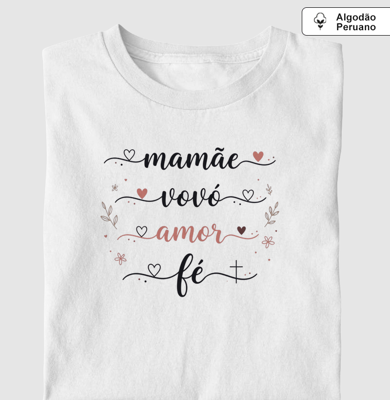 Mamãe e vovó e fé