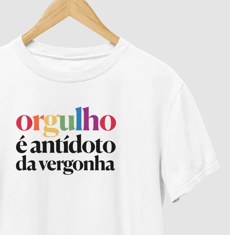 Orgulho é antídoto da vergonha