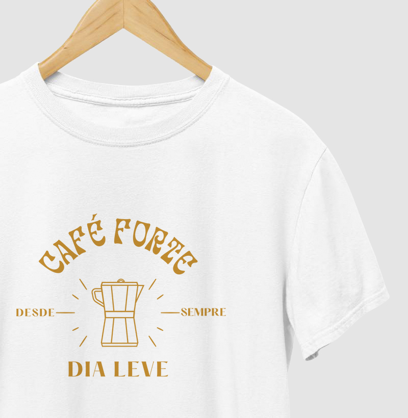 Café forte dia leve