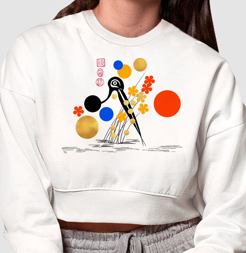 Leticia Aya Kamada - Cropped Moletom