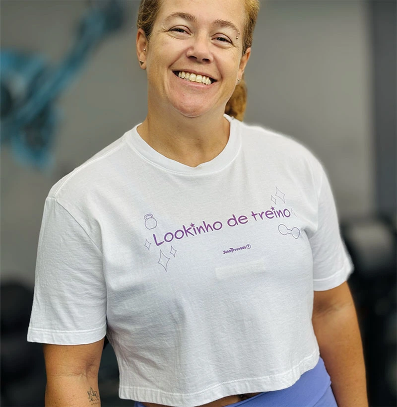 Camiseta Lookinho de treino 