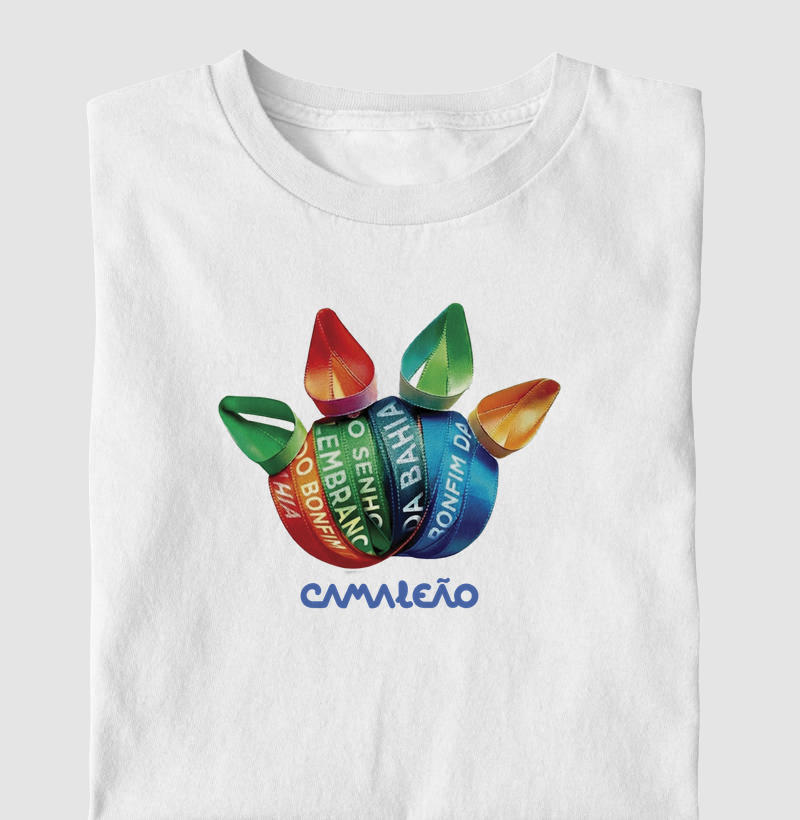 Camiseta Masculina Camaleão Senhor do Bonfim - Modelo 02 