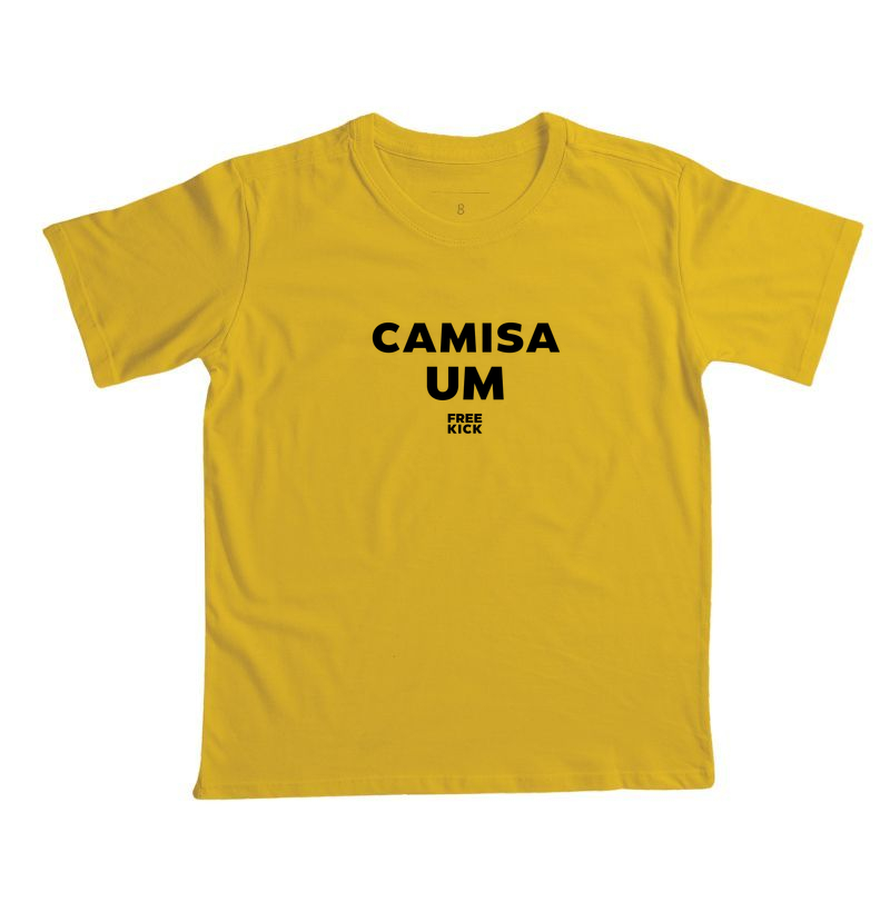 CAMISETA INFANTIL FREE KICK CAMISA UM