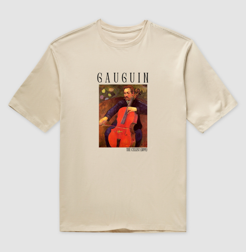 The Cellist (1894) - Paul Gauguin 