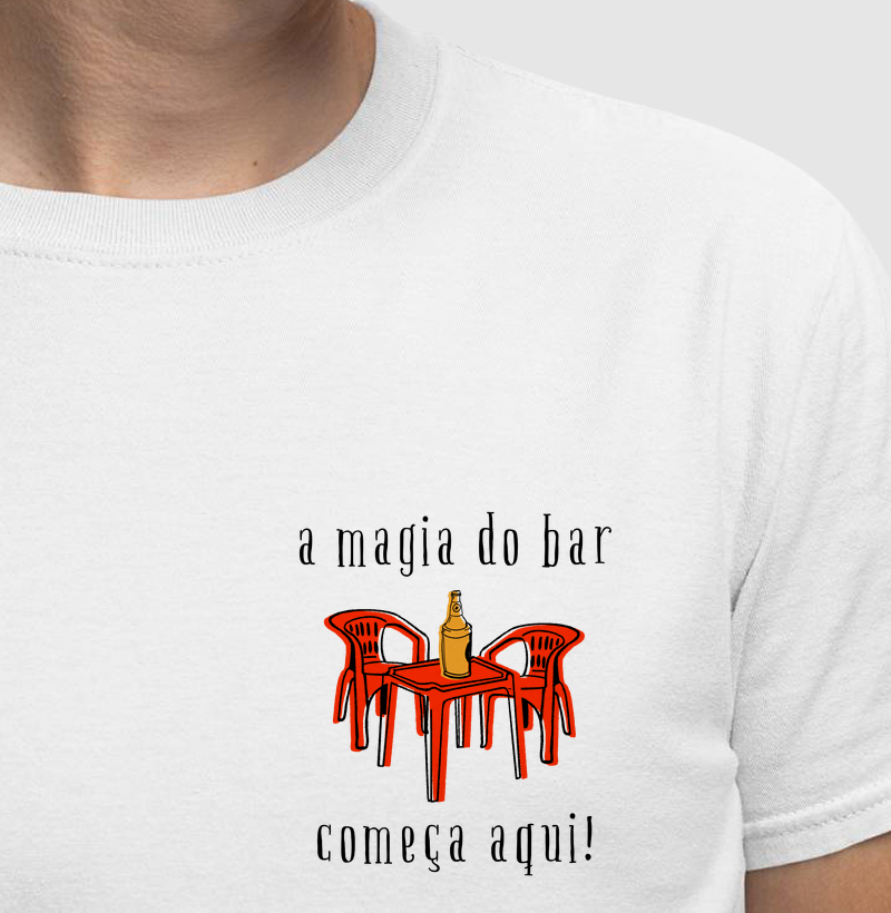 A magia do bar começa aqui