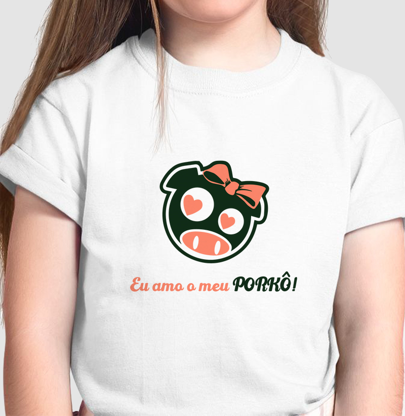Eu amo meu Porkô (Desc. abaixo no PIX)
