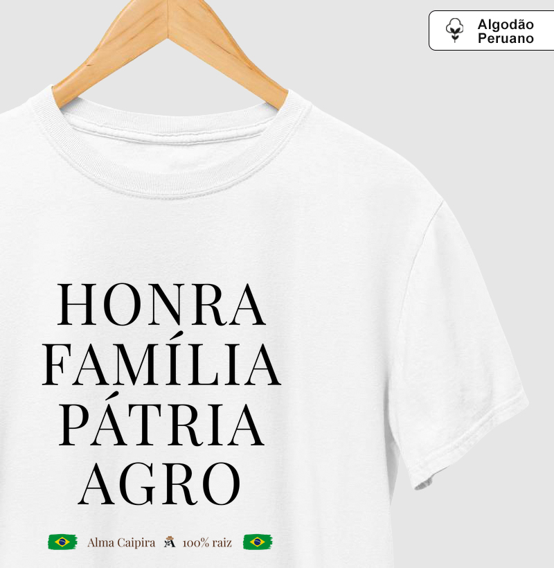 Honra, Família, Pátria, Agro