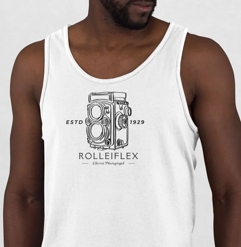 Camiseta regata rolleiflex classic photograph