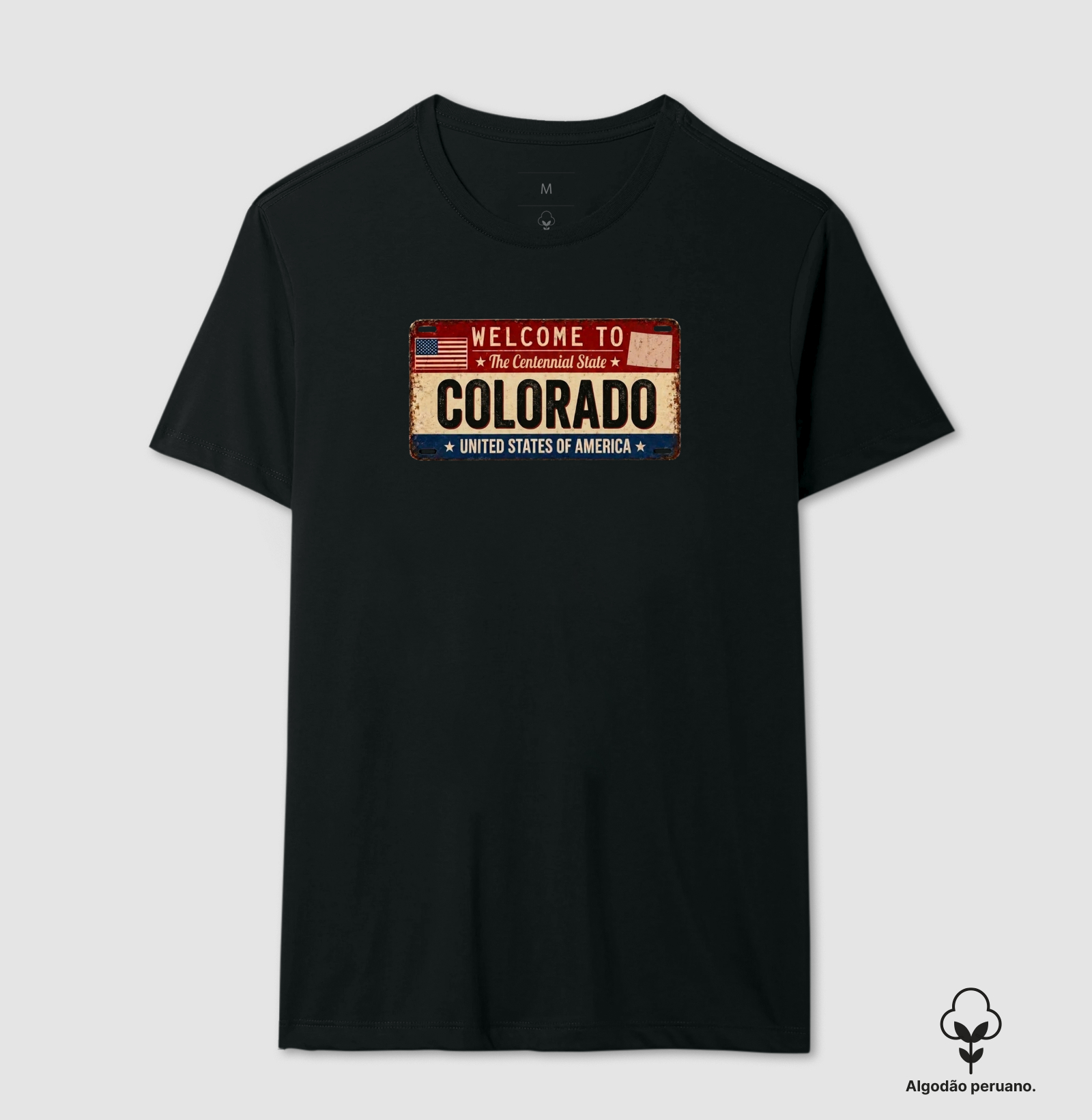 Colorado - Camiseta Algodão Peruano