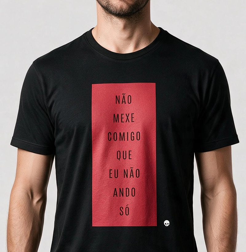 Camiseta Não mexe comigo!