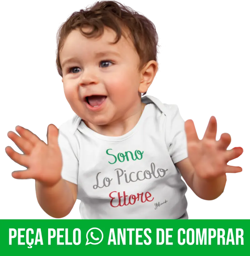 BODY PARA MENINO PERSONALIZADO