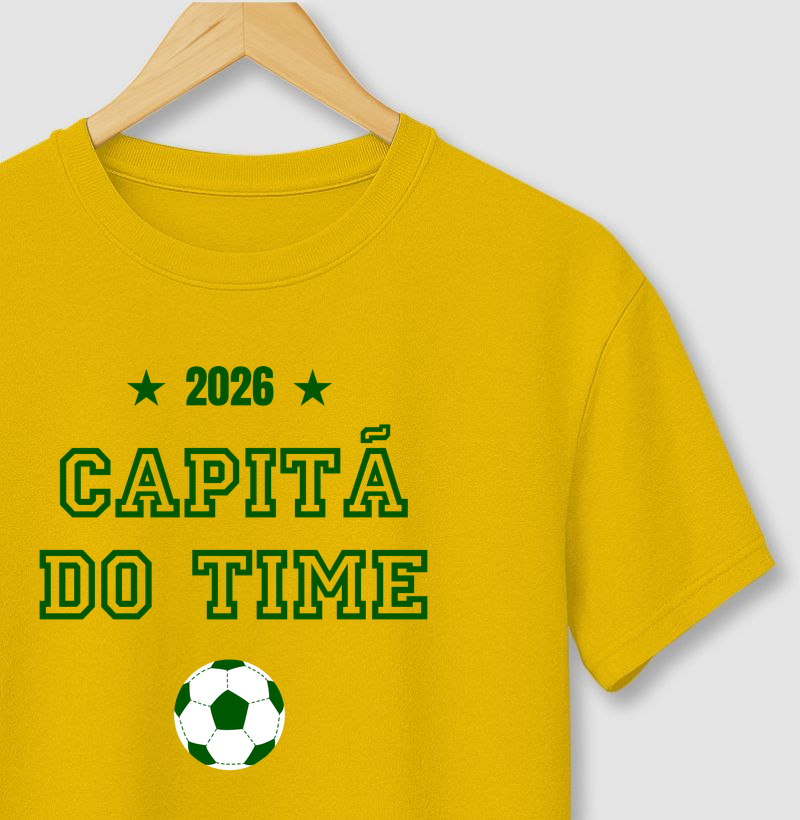 Camiseta Brasil - Capitã Do Time