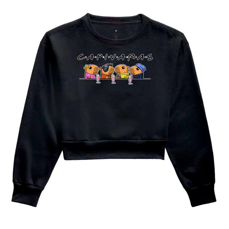 Camiseta Capifriends - Cropped Moletom