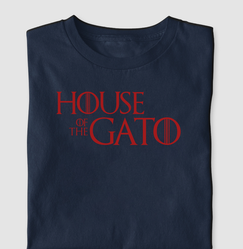 House of Gato | Lettering - Camiseta