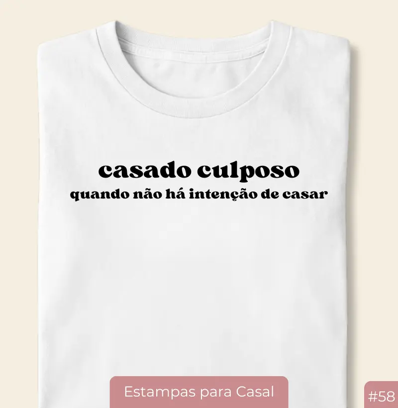Camiseta Casal20 – Casado Culposo (#58)
