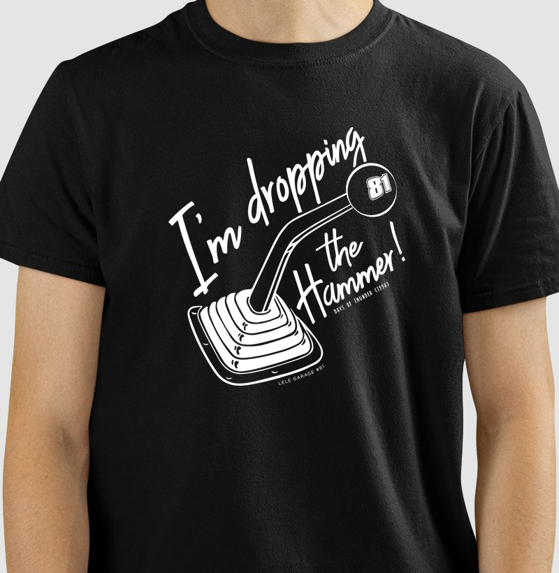 Camiseta Dia de Trovão - I'm Dropping the Hammer