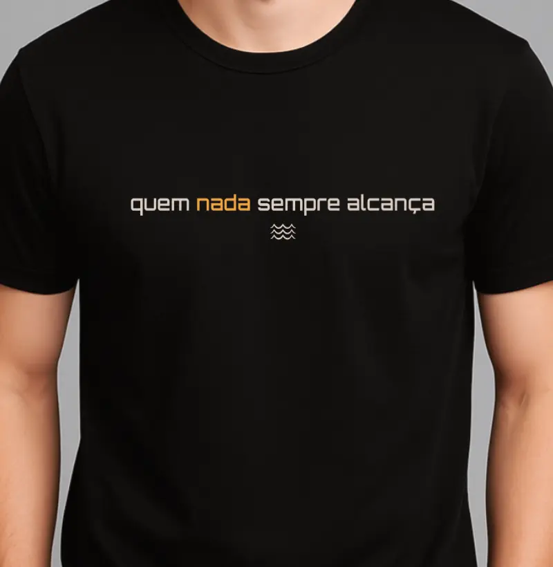 Quem nada sempre alcança