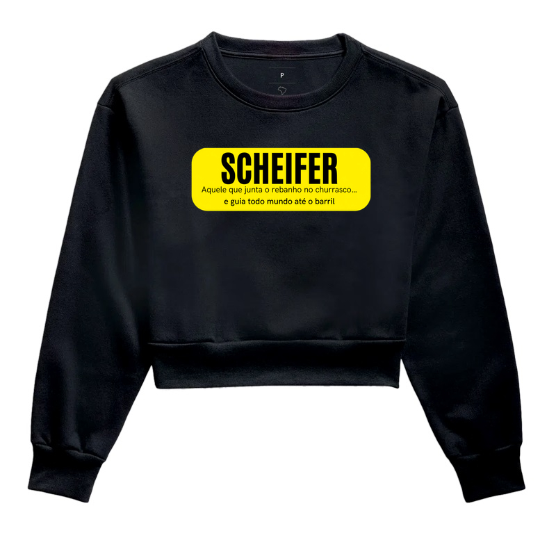 Scheifer - Cropped Moletom