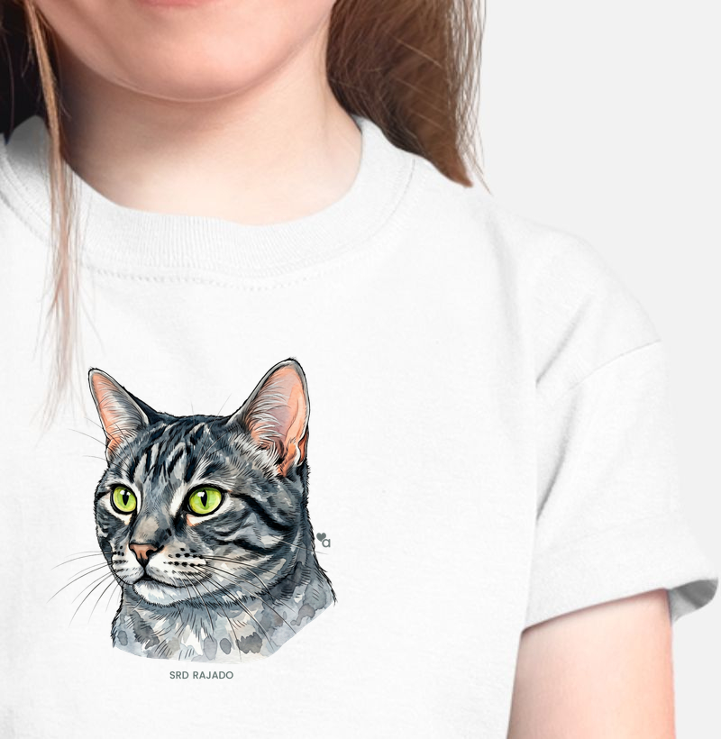 Gatos - SRD Rajado - Infantil