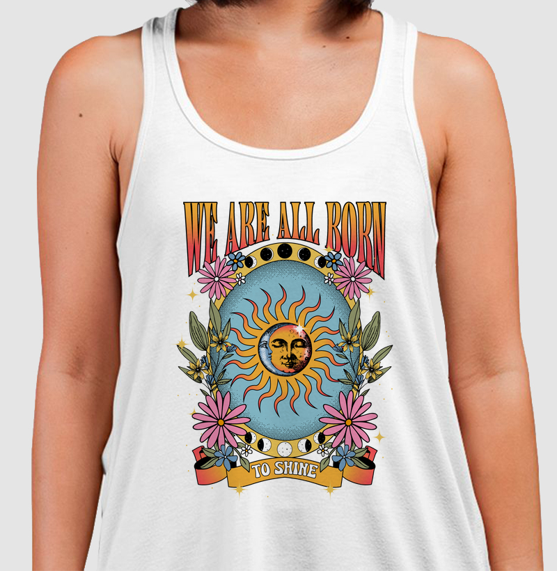 Camiseta Born to Shine