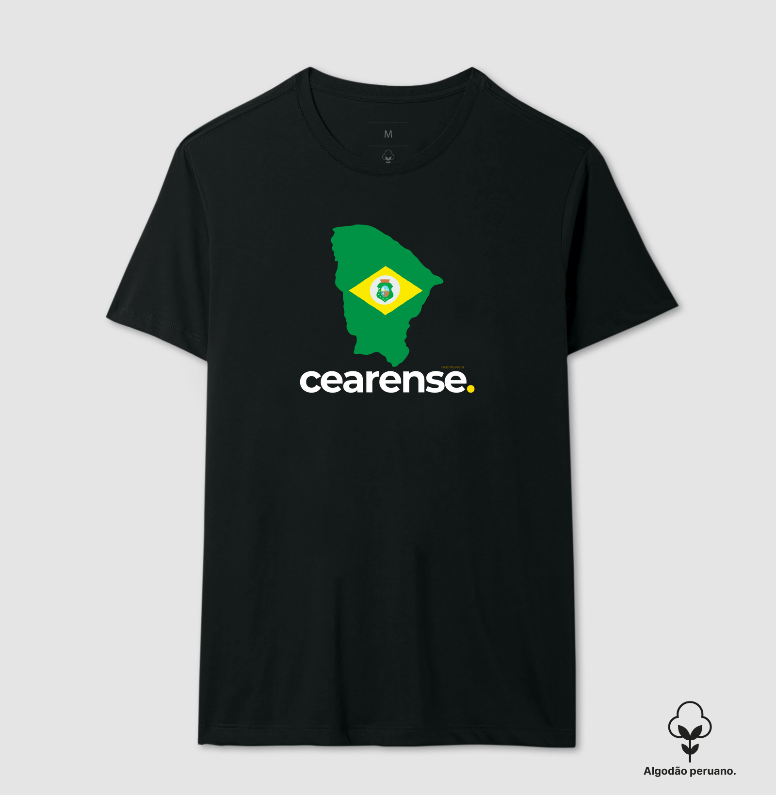 Camiseta CEARENSE (versão 2)  - Camiseta Algodão Peruano