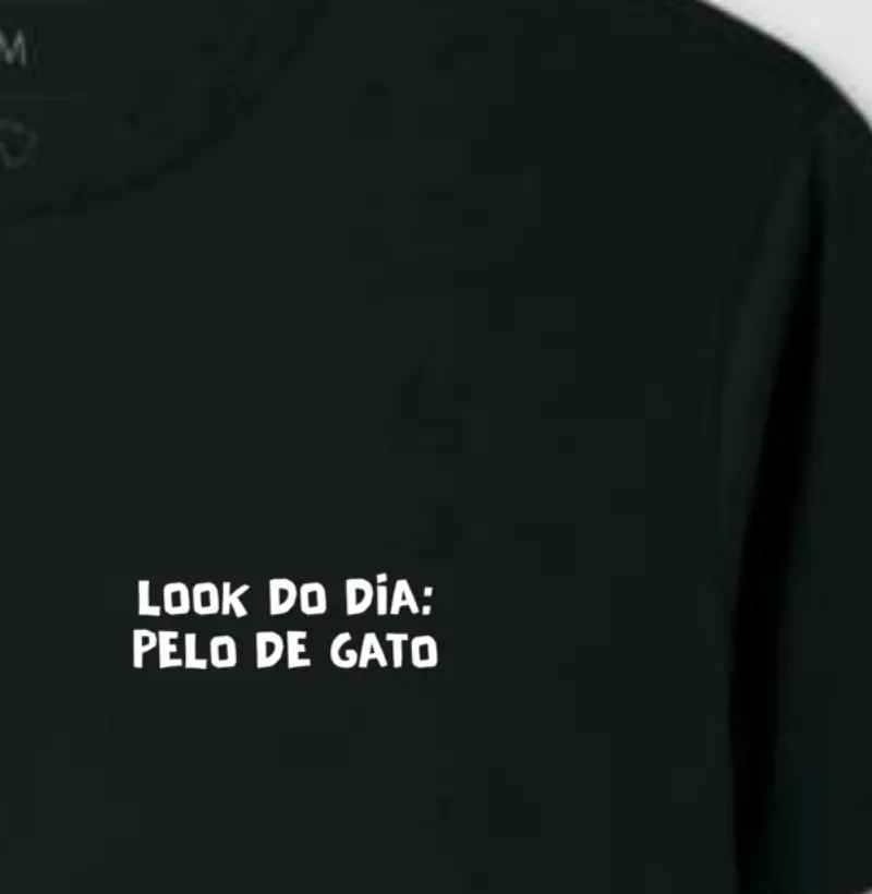 look do dia: pelo de gato