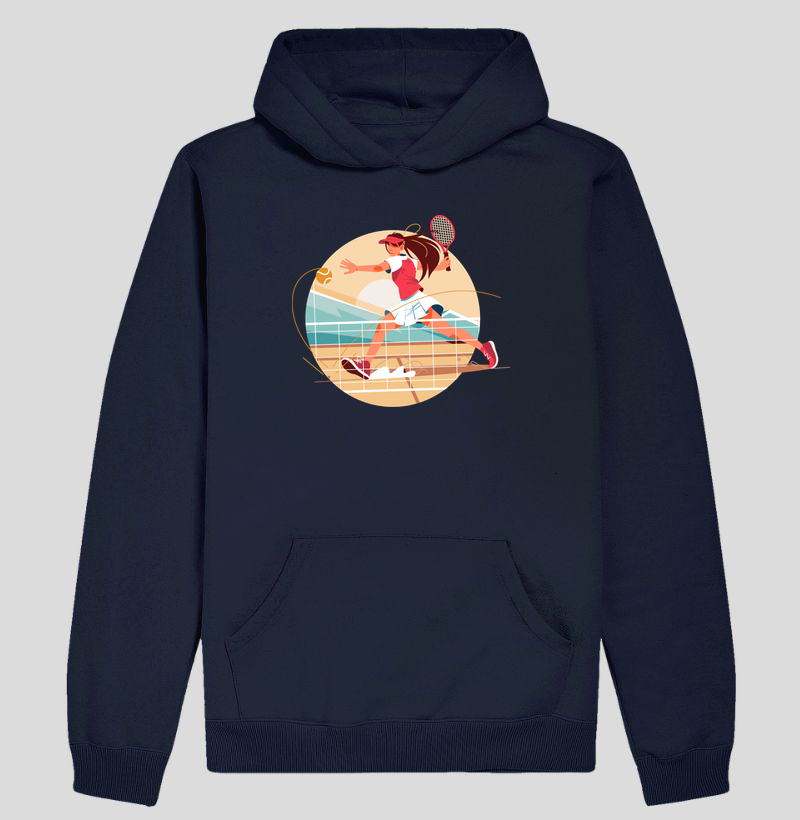 Nascida para o Tennis - Hoodie Moletom