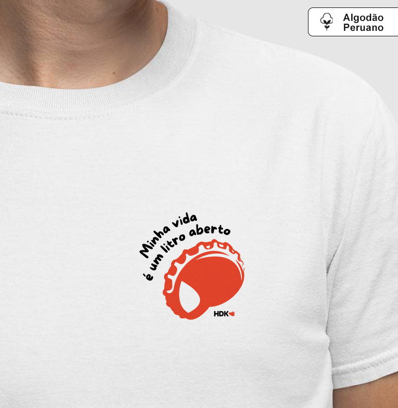 Camiseta Litro aberto