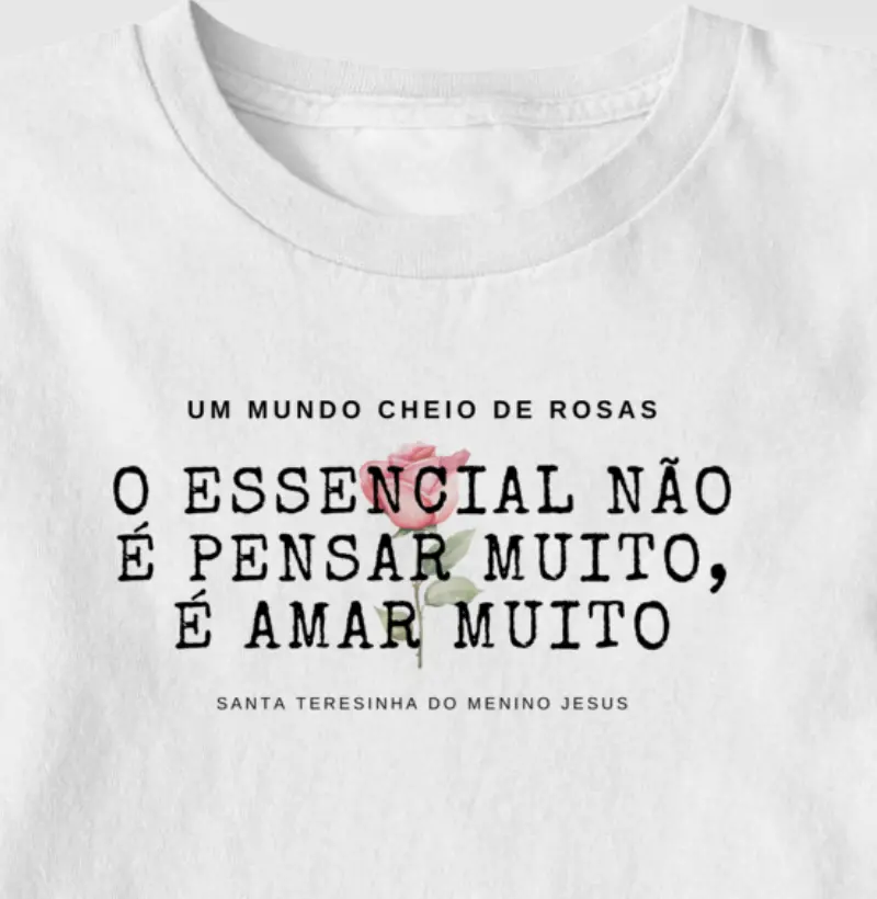 O ESSENCIAL É AMAR - SANTA TERESINHA