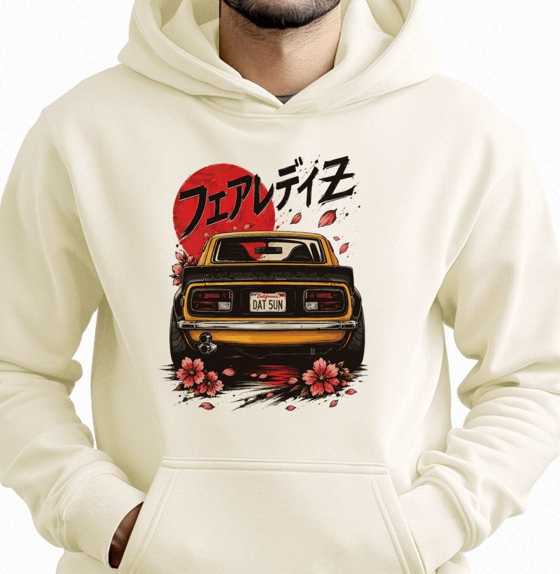 Datsun 240Z (Fairlady Z) – "Our border is the horizon."