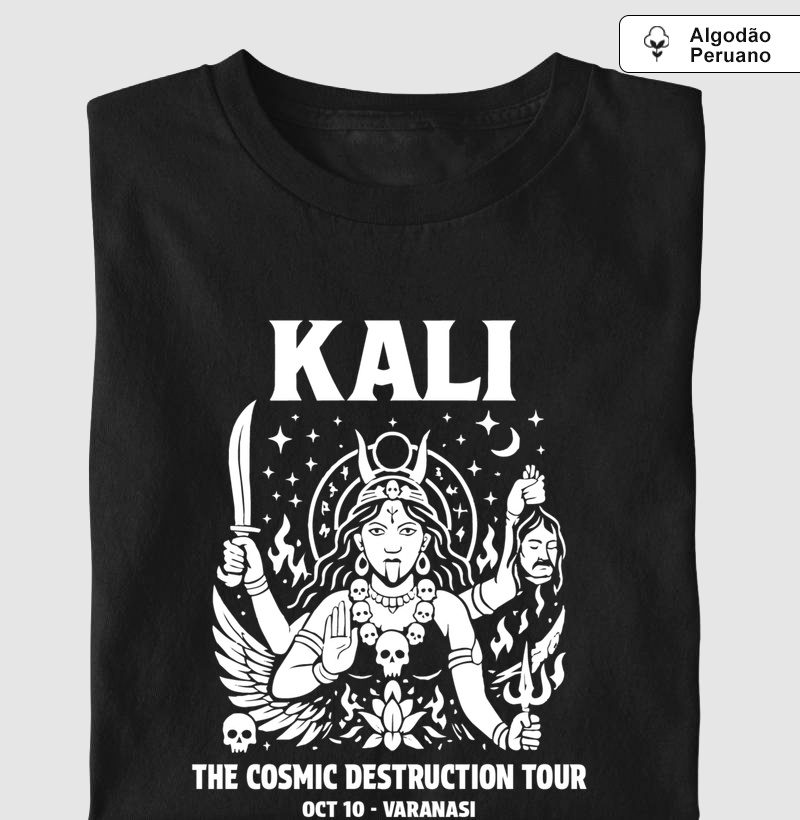 Kali Tour - Camiseta Algodão Peruano