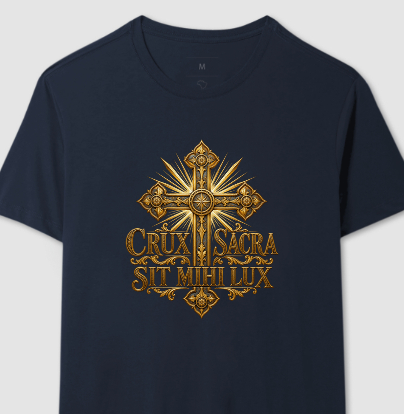 Crux Sacra Sit Mihi Lux - Camiseta