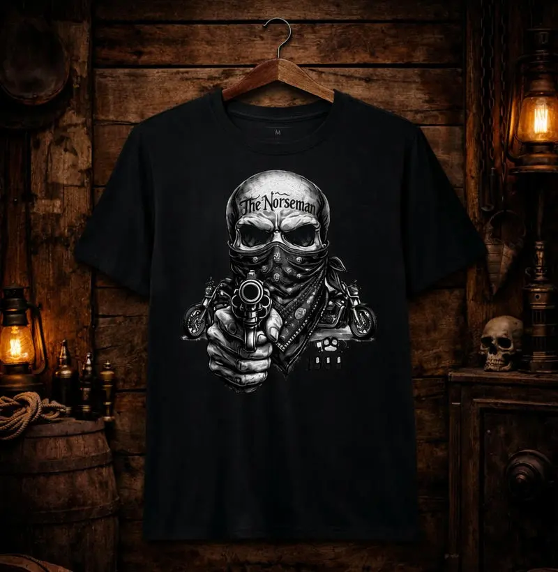 Camiseta Gangster Skull
