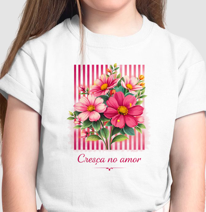 Camiseta Cresça no amor