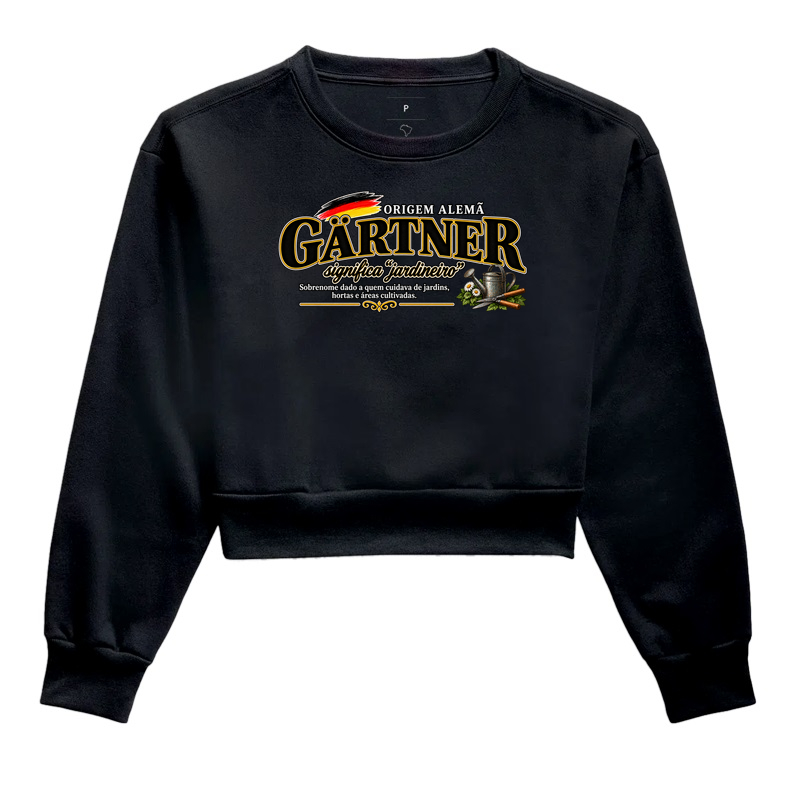 Gärtner  - Cropped Moletom