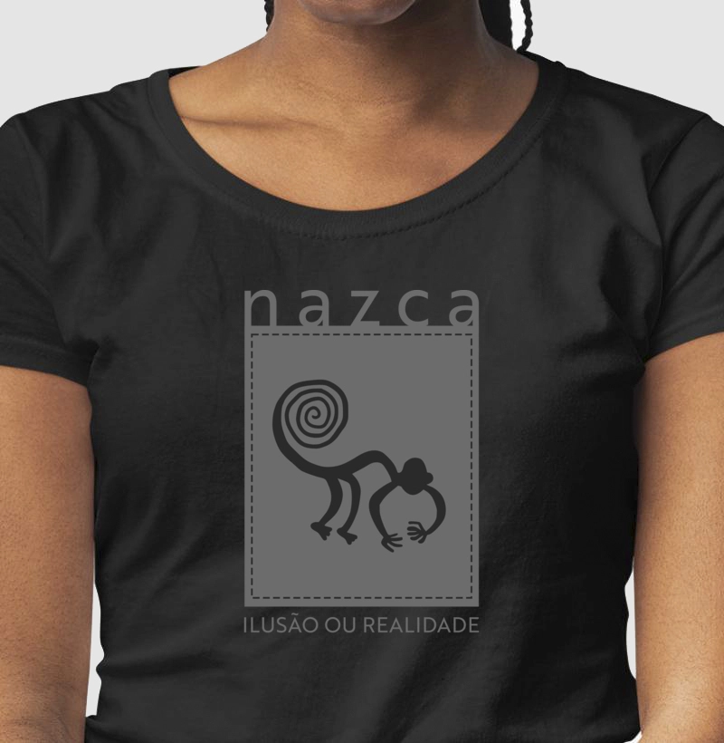 Camisa Feminina Nazca Macaco