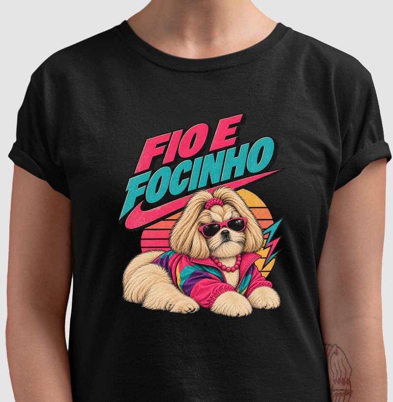 Synthwave Shih-Tzu
