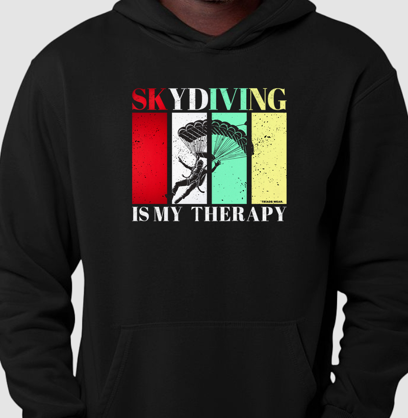 SKYDIVING IS MY THERAPY