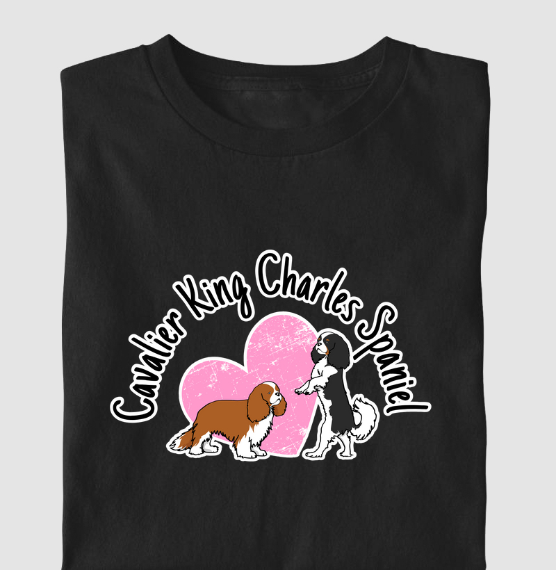 Camiseta Cavalier King Charles Spaniel Modelo 04