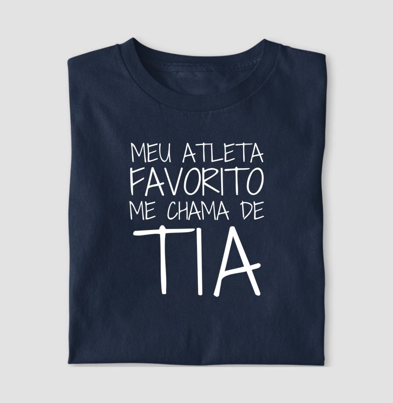 Meu atleta favorito me chama de tia