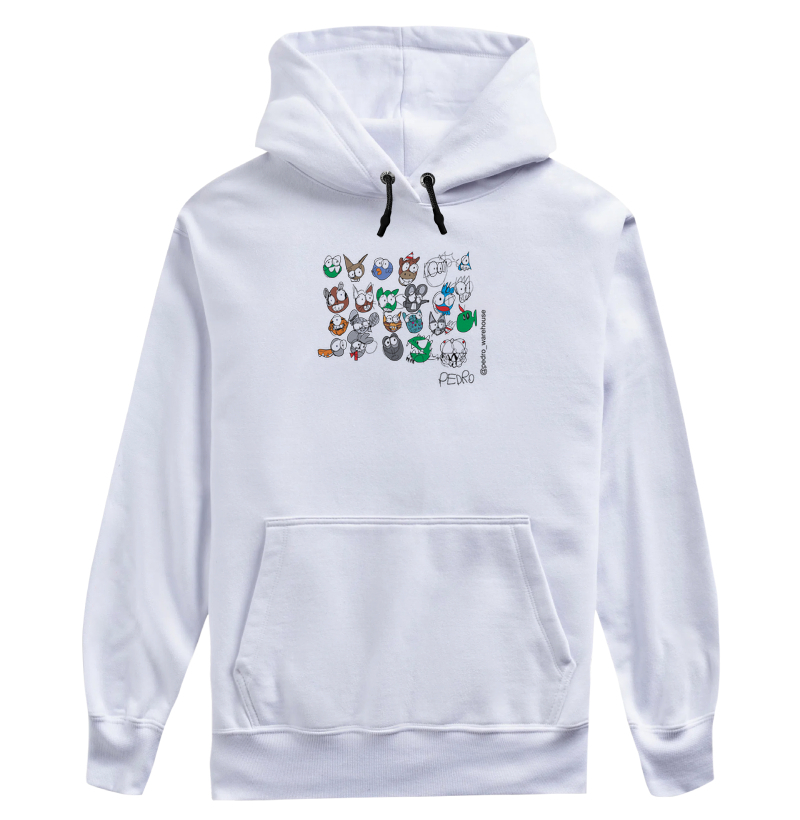 MOLETOM CAPUZ - MONSTROS