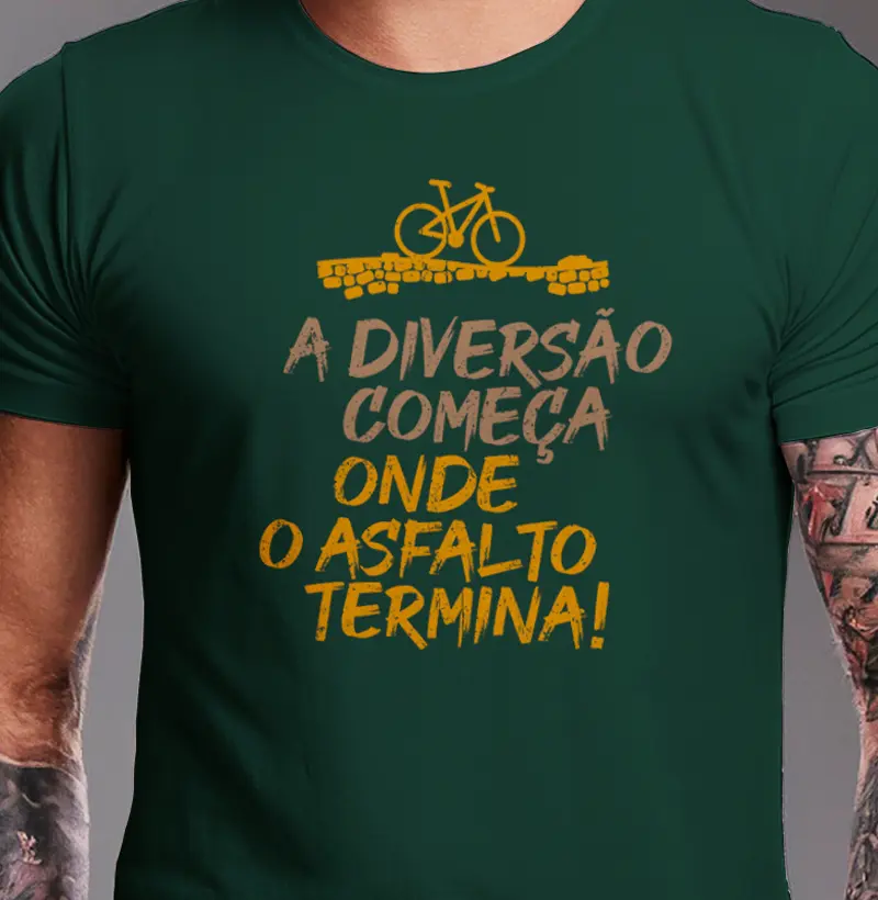 A diversão começa onde o asfalto termina