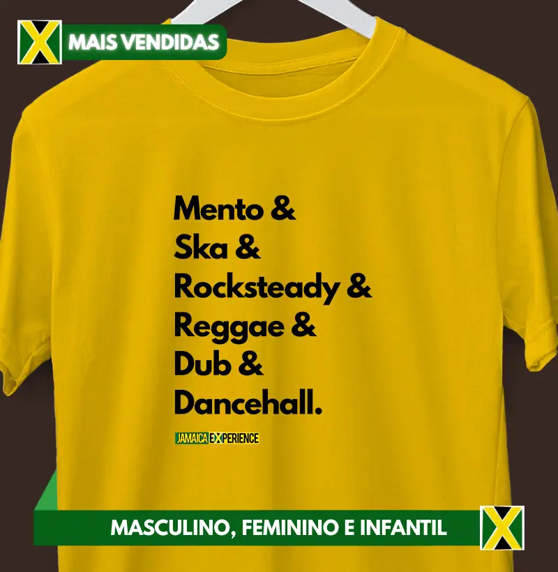 Mento & Ska & Rocksteady & Reggae & Dub & Dancehall.