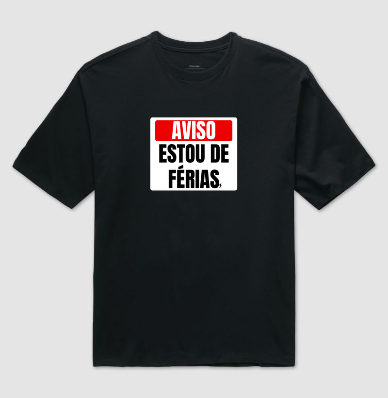 Aviso - Estou de Férias