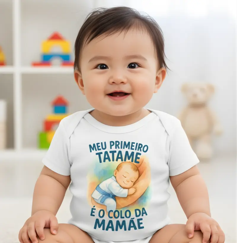 Meu Primeiro Tatame é o Colo da Mamãe.