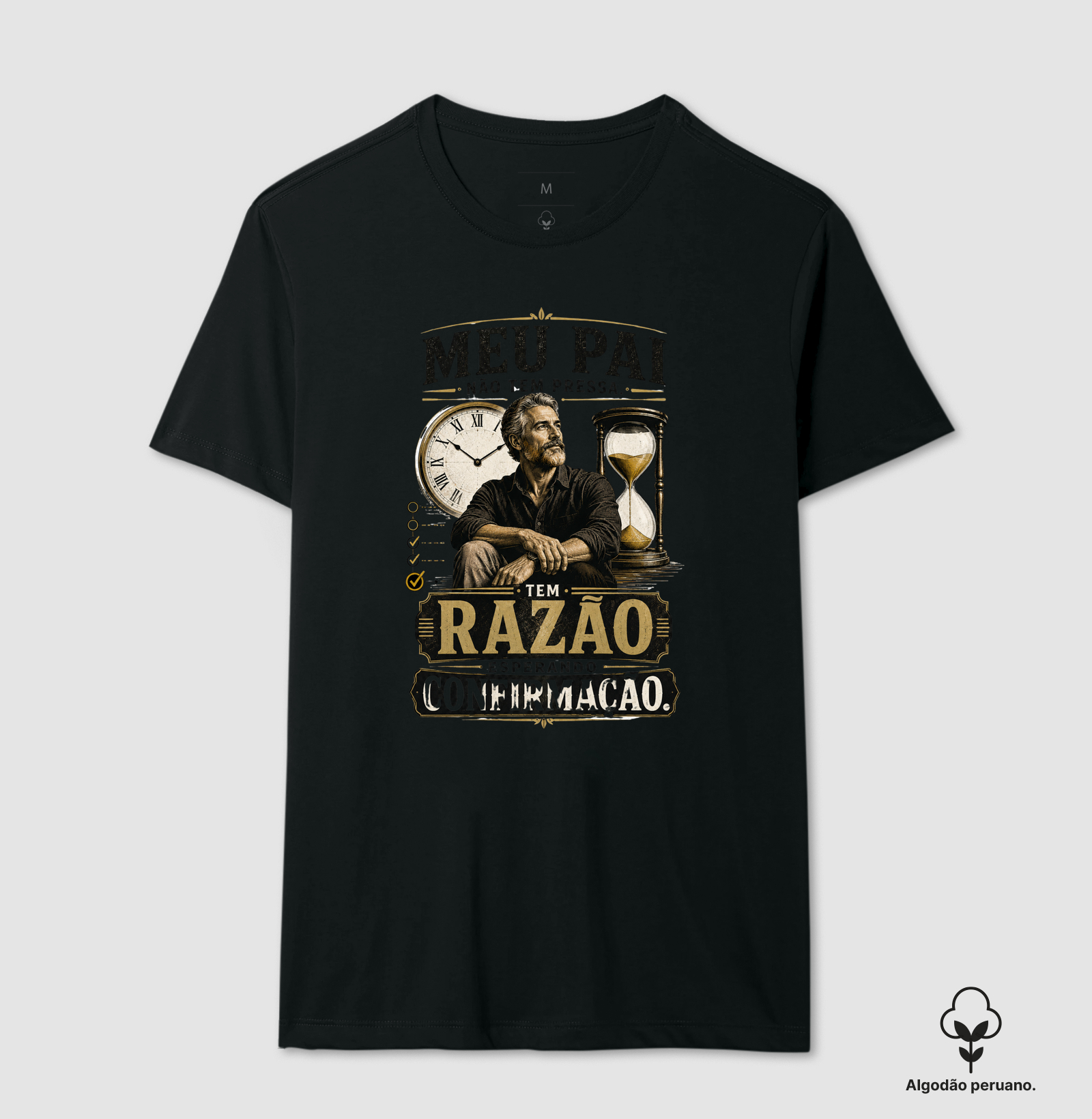 Meu Pai Não Tem Pressa. Tem Razão Esperando Confirmação.