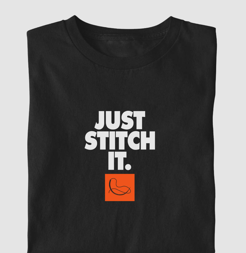 Camiseta - Cirurgia: Just Stitch It