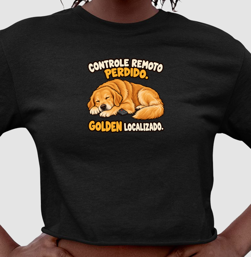 Controle remoto perdido. Golden localizado.