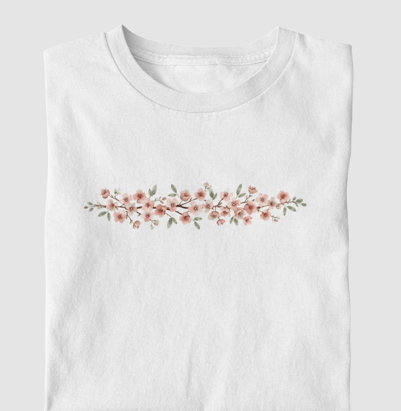 Camiseta Infantil Cherry Blossom
