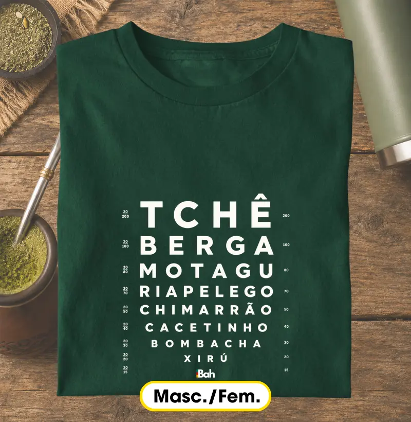 Teste de visão - Camiseta